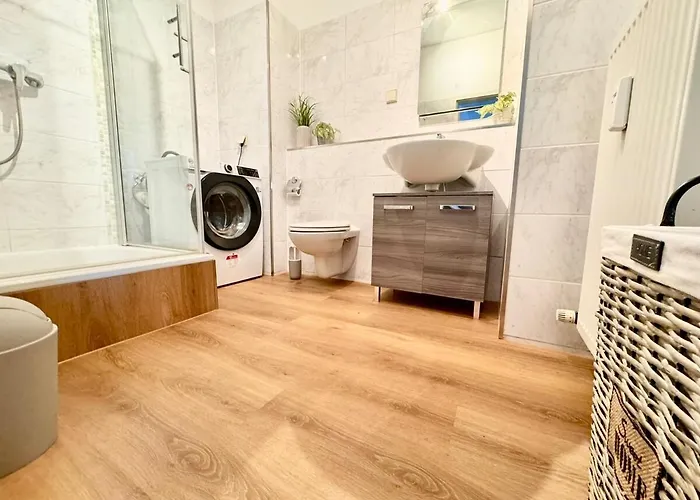 Business Bei Magdeburg Voll Ausgestattet Mit Highspeed Wlan Lägenhet Barleben